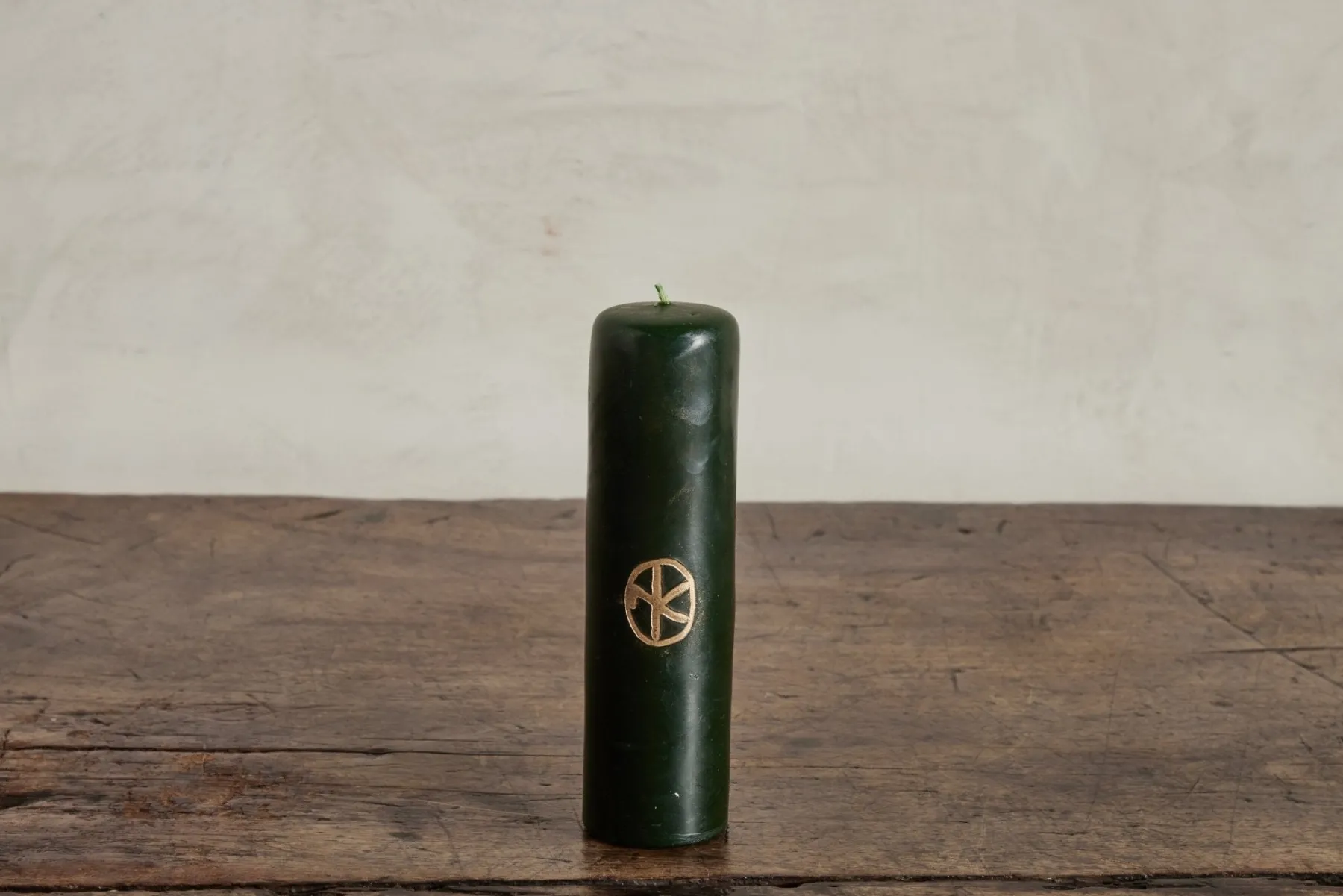 Altar Candle in Green*NICKEY KEHOE Outlet