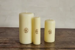 Altar Candle in Ivory*NICKEY KEHOE Fashion