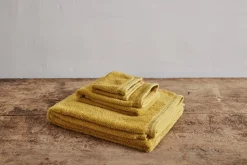 Bath Towel in Mustard*NICKEY KEHOE Clearance