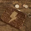 Beaded Gold Bolt Coin Purse*HIDDEN Clearance