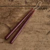 Beeswax Tapers, Wine*HIDDEN Outlet