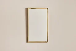 Brass Frame Mirror*VINTAGE New