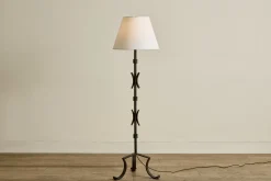 Brutalist Iron Floor Lamp*VINTAGE Clearance