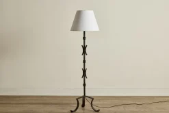 Brutalist Iron Floor Lamp*VINTAGE Clearance