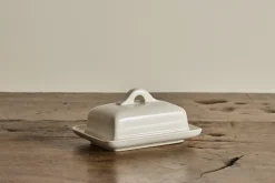 Butter Dish in Cream*NICKEY KEHOE Sale