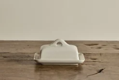 Butter Dish in Cream*NICKEY KEHOE Sale