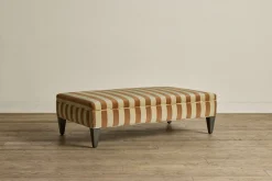 Camelot Stripe Velvet in Ginger*NICKEY KEHOE Fashion