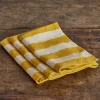 Carnival Dish Towel in Mustard*NICKEY KEHOE Clearance