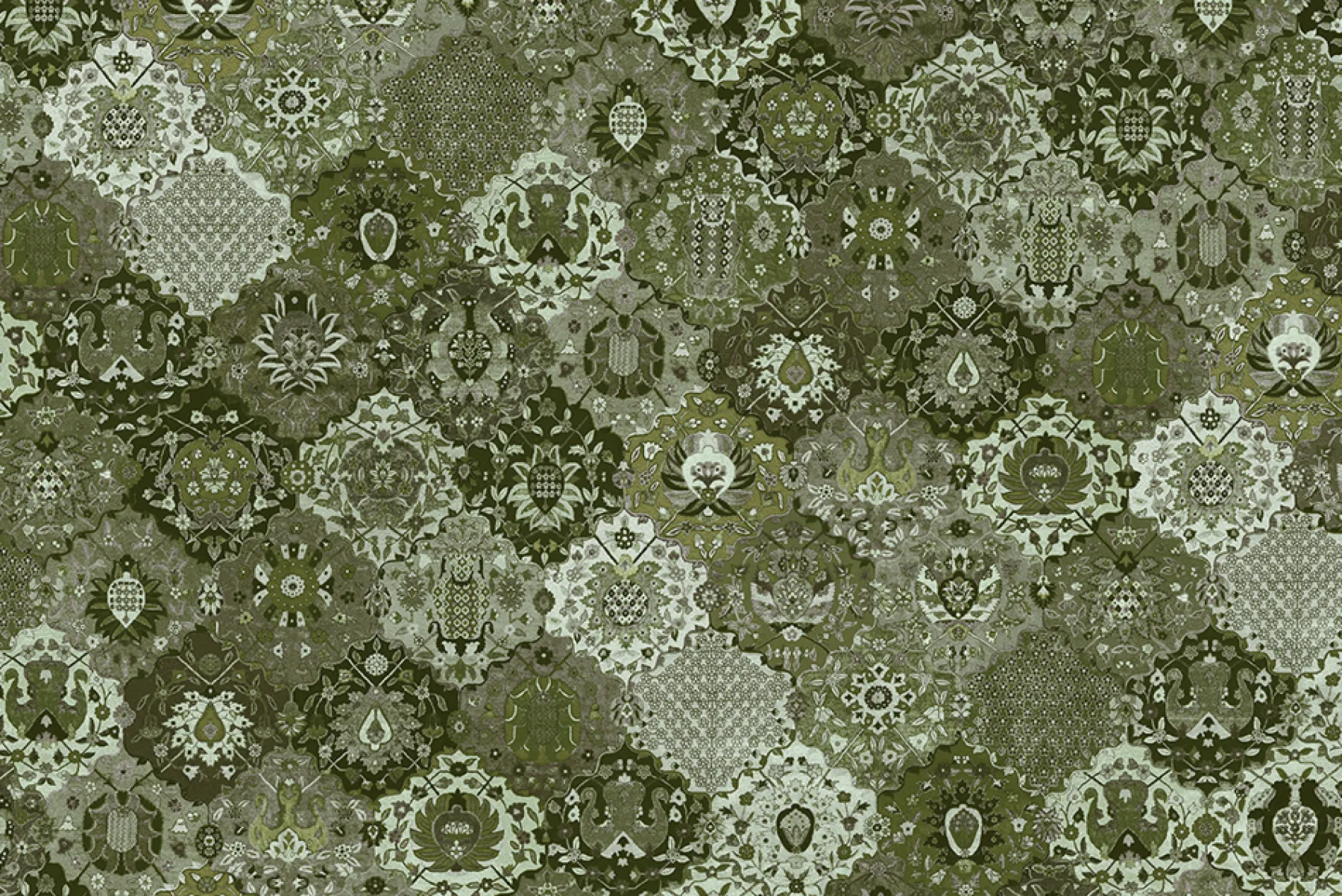 Caspar Linen in Juniper*NICKEY KEHOE Outlet