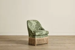 Caspar Linen in Juniper*NICKEY KEHOE Outlet