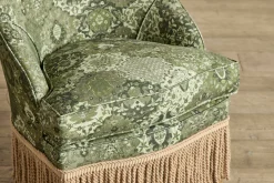 Caspar Linen in Juniper*NICKEY KEHOE Outlet