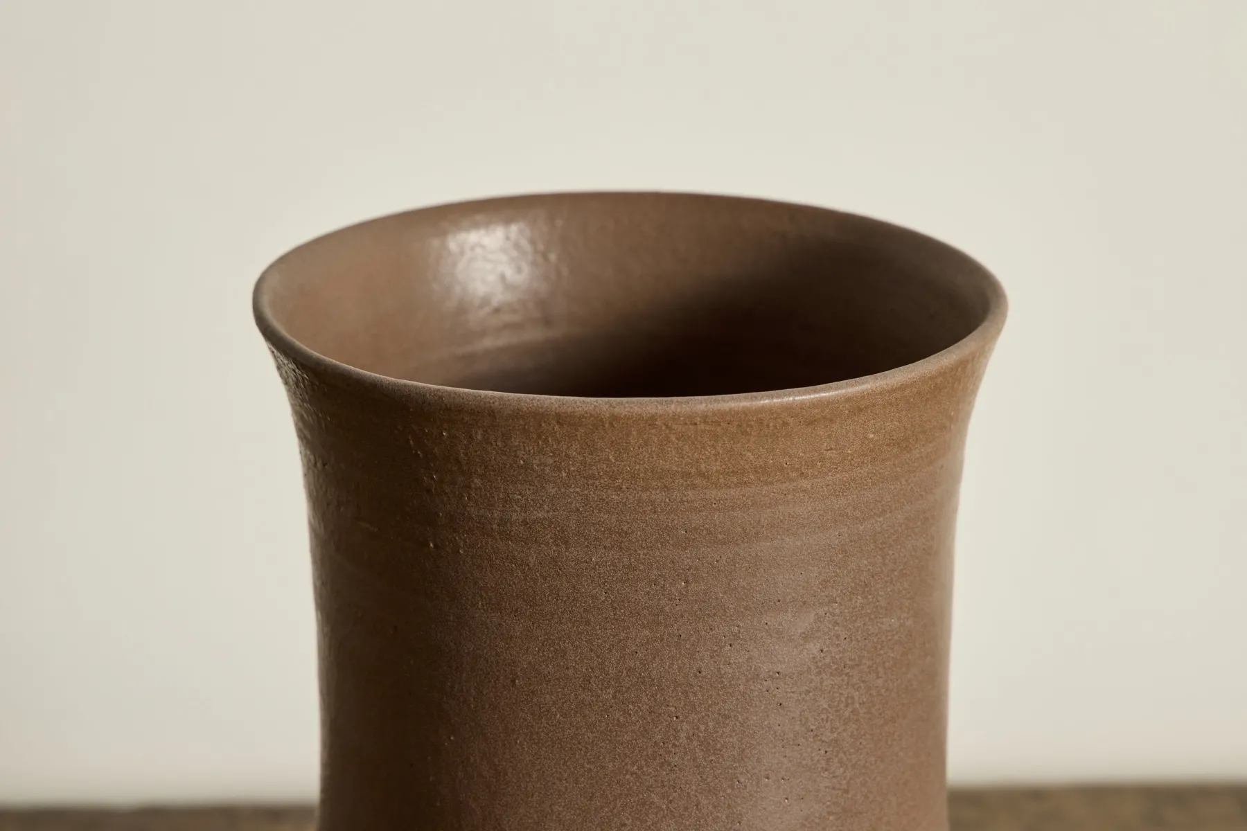 Ceramic Vase in Mocha*NICKEY KEHOE New