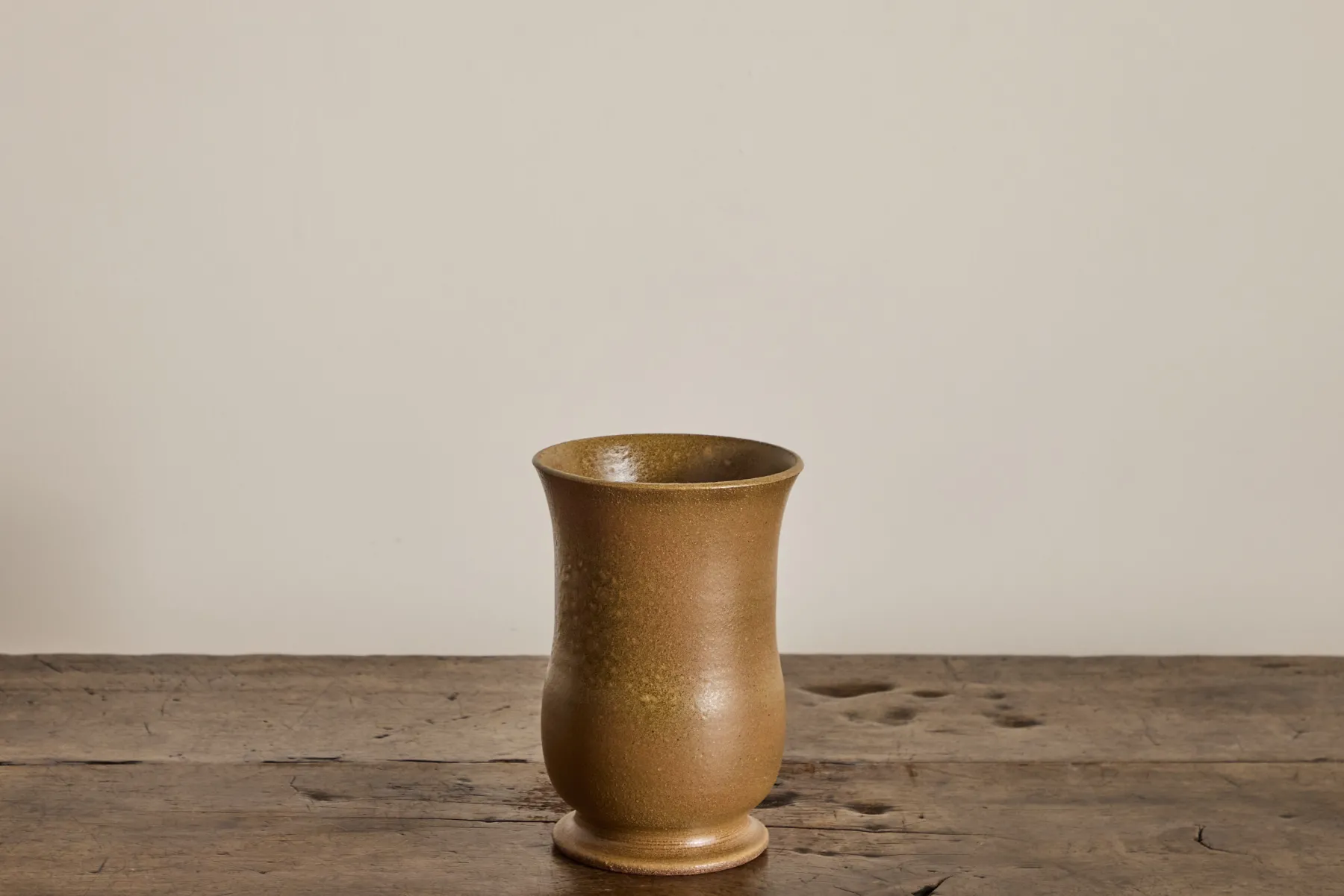 Ceramic Vase in Ochre*Nickey Kehoe Fashion