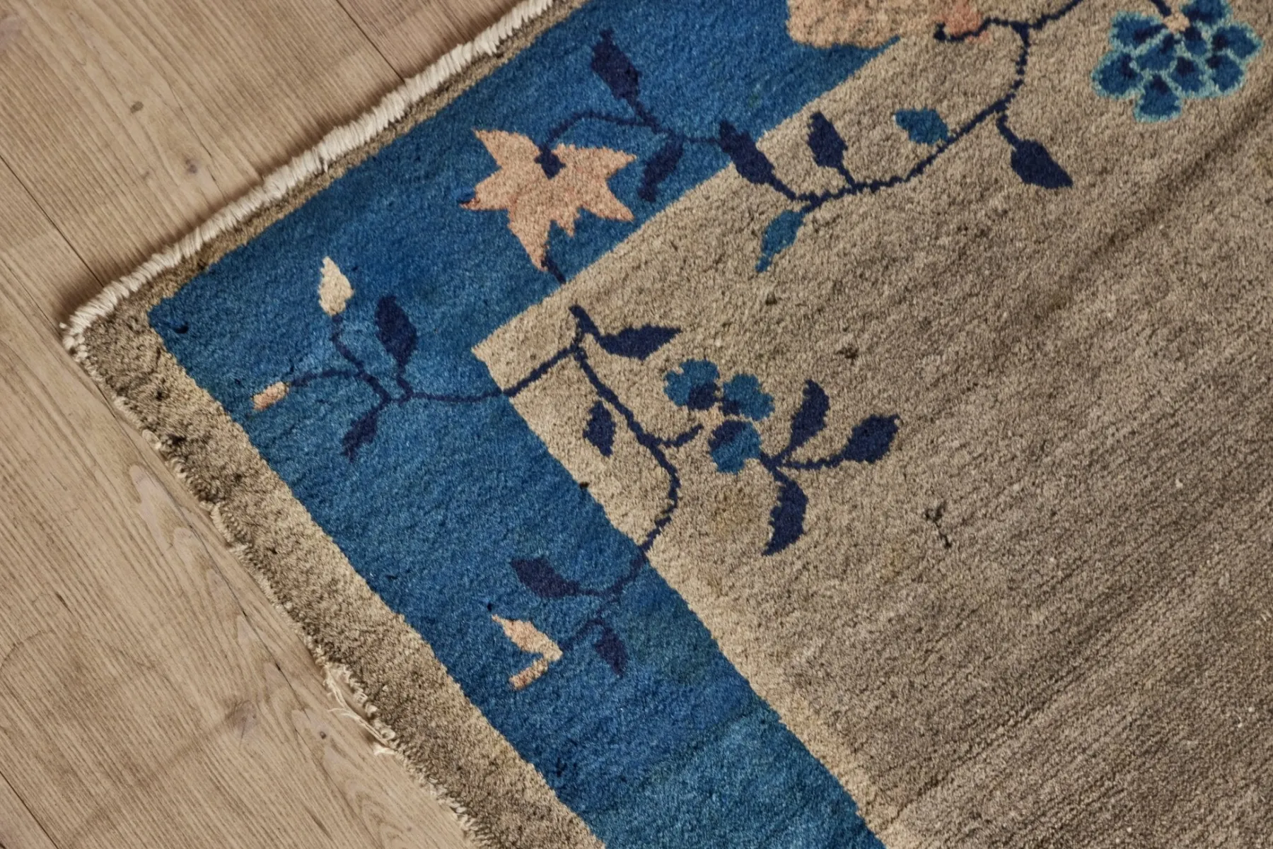 1920' Chinese Peking Rug 3’ x 5’7*VINTAGE New