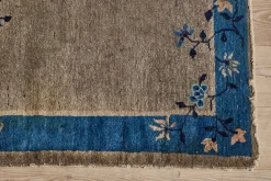 1920' Chinese Peking Rug 3’ x 5’7*VINTAGE New