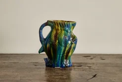 Chorreada Fish Pitcher No.2*VINTAGE Clearance