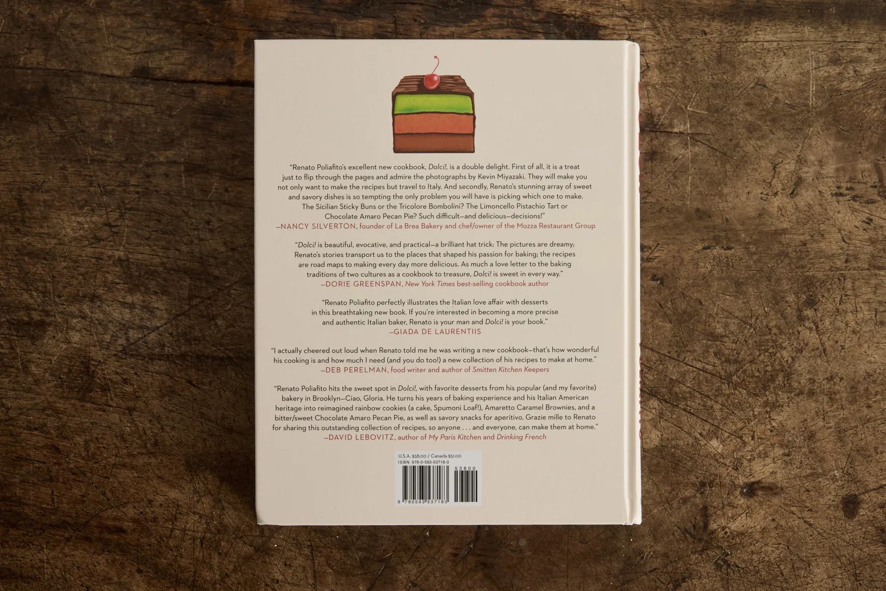 Dolci!: American Baking with an Italian Accent: A Baking Cookbook, Renato Poliafito*HIDDEN Outlet