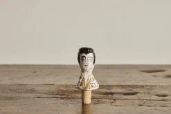 Elvis Ceramic Wine Stopper*ANDREA KASHANIPOUR Fashion