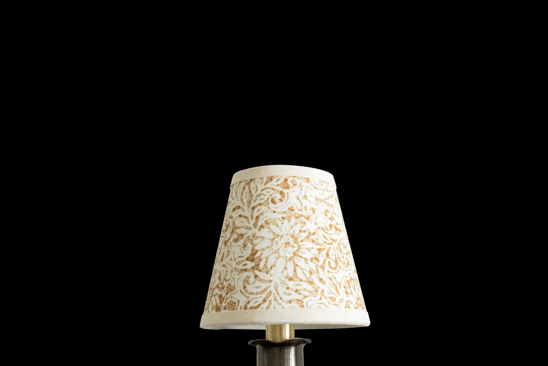 Faded Flora Sconce Shade in Bark*NICKEY KEHOE Outlet