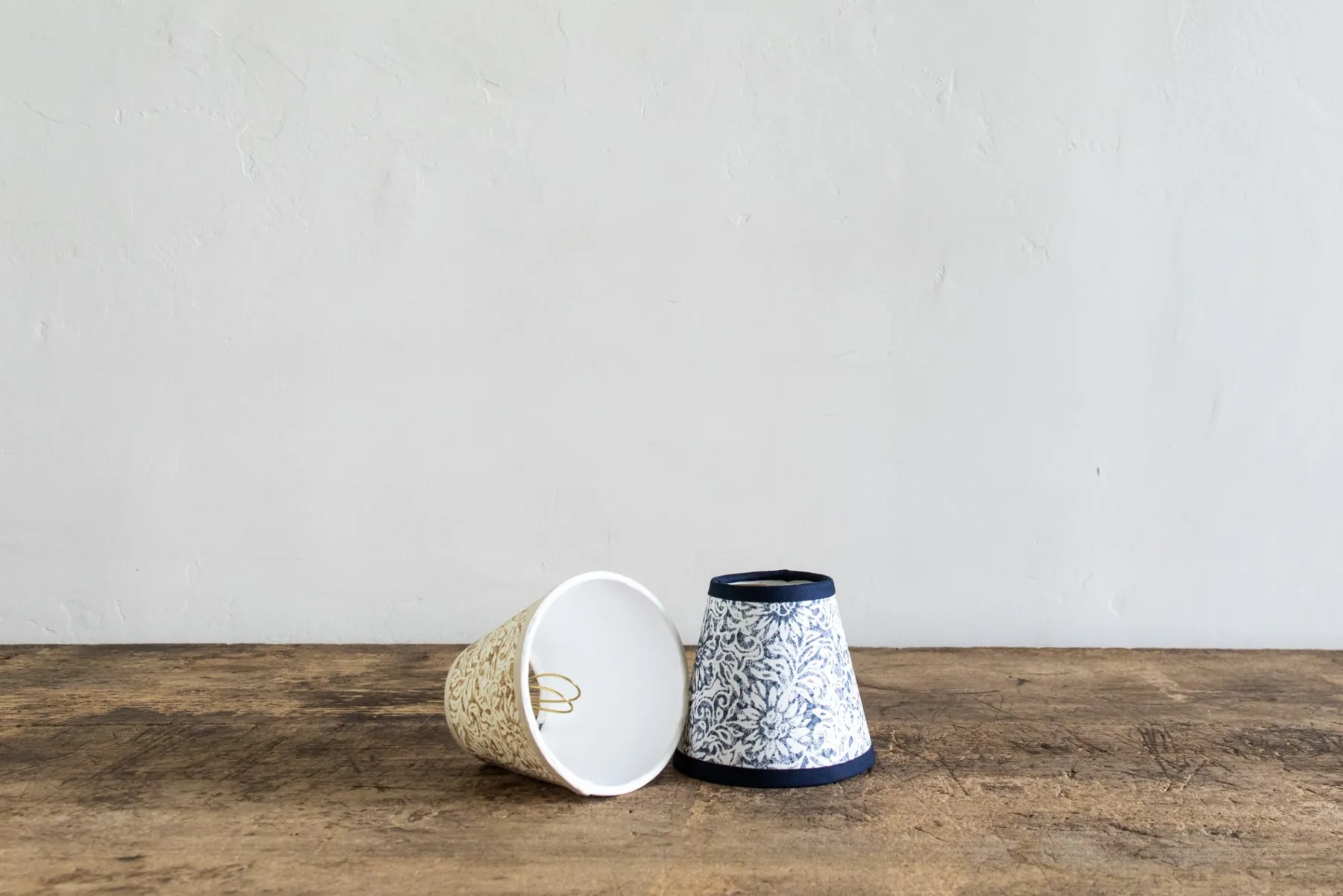 Faded Flora Sconce Shade in Bark*NICKEY KEHOE Outlet