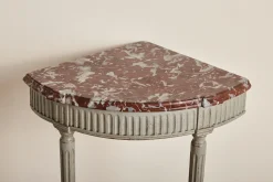 Faux Marble Corner Console*VINTAGE Discount