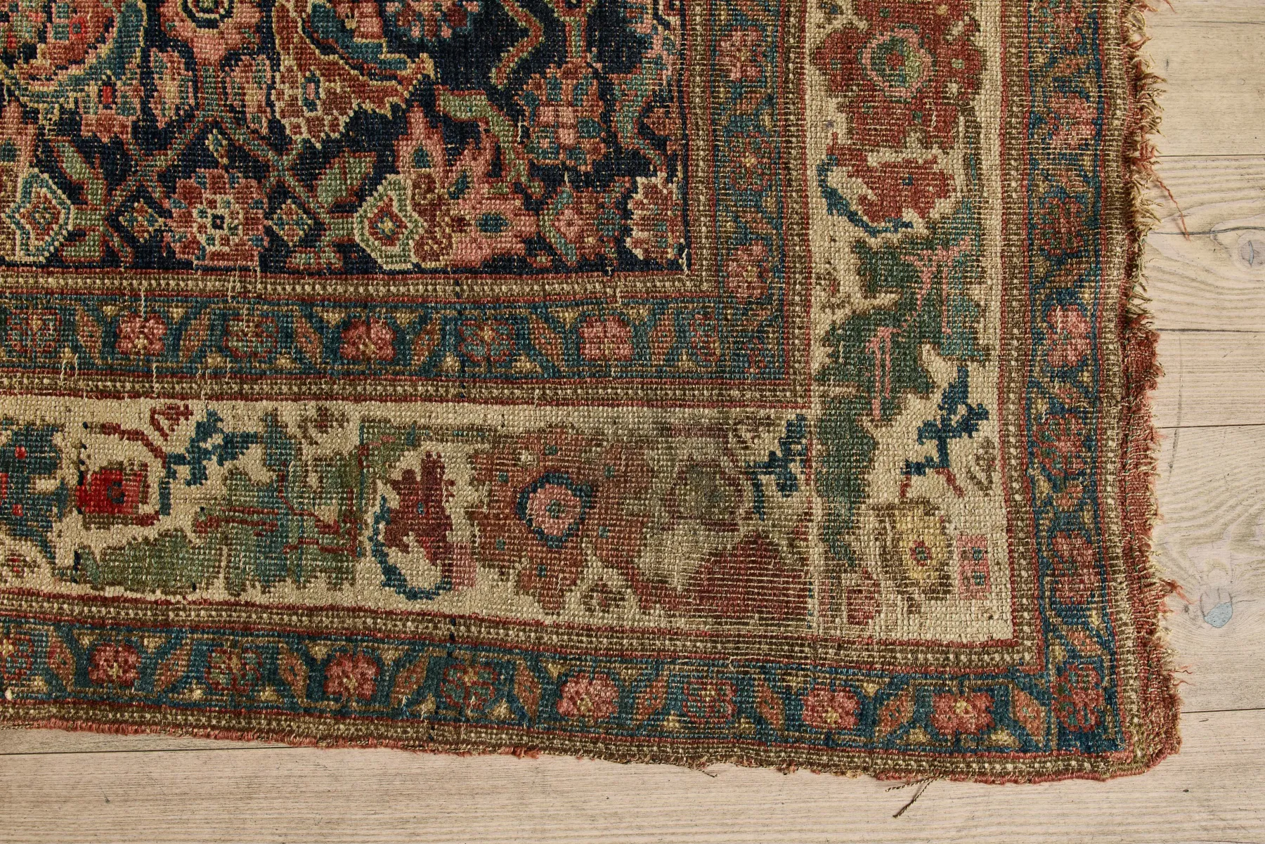 Floral Bijar Runner 4'8 x 11'8*VINTAGE Best