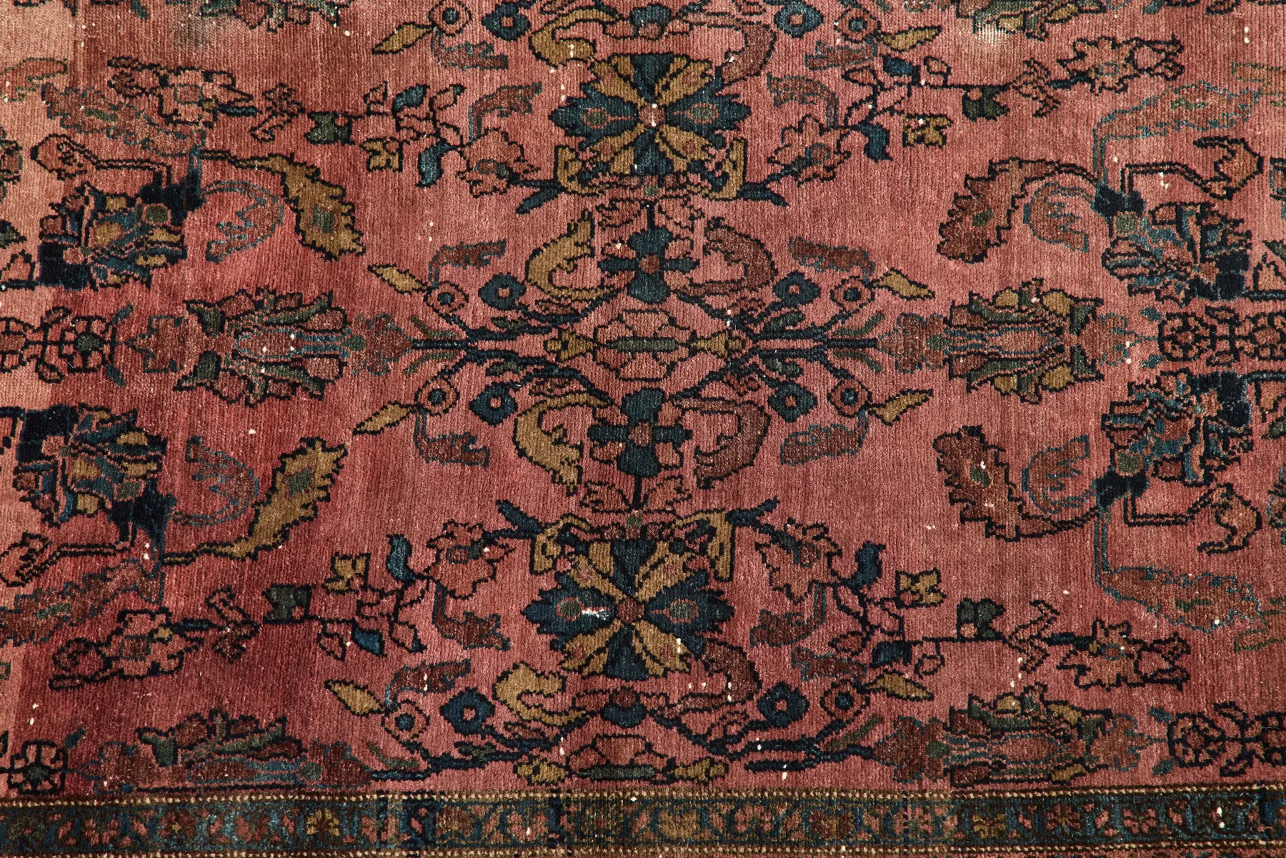 Floral Kurdish Runner 4'3 x 15'8*VINTAGE Sale
