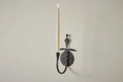 Forged Iron Candle Wall Sconce*NICKEY KEHOE Best