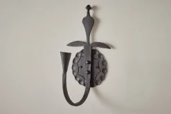 Forged Iron Candle Wall Sconce*NICKEY KEHOE Best