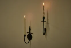 Forged Iron Candle Wall Sconce*NICKEY KEHOE Best