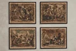 French Battle Paintings*VINTAGE Clearance