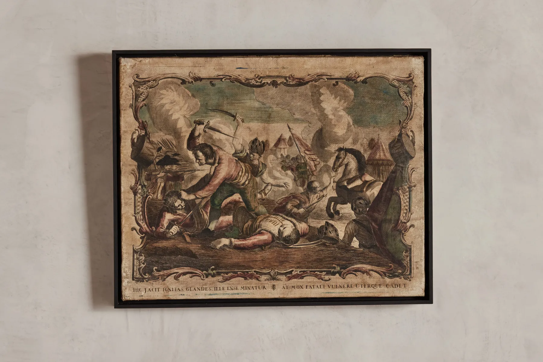 French Battle Paintings*VINTAGE Clearance