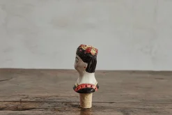 Frida Kahlo Ceramic Wine Stopper*ANDREA KASHANIPOUR Fashion