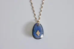 Gaia N°1 Necklace, Labradorite*PASCALE MONVOISIN Sale