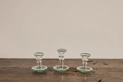 Glass Candle Holder*LA SOUFFLERIE Clearance
