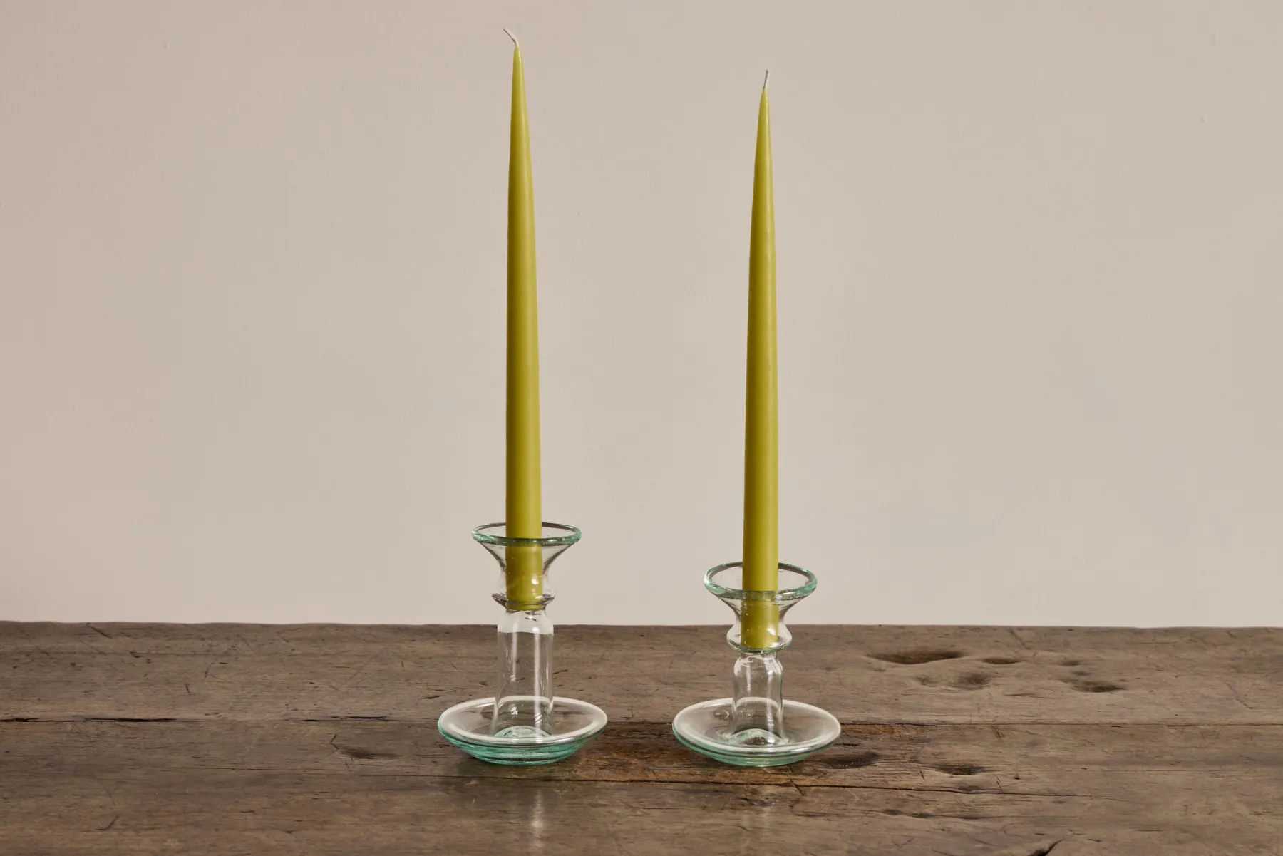 Glass Candle Holder*LA SOUFFLERIE Clearance