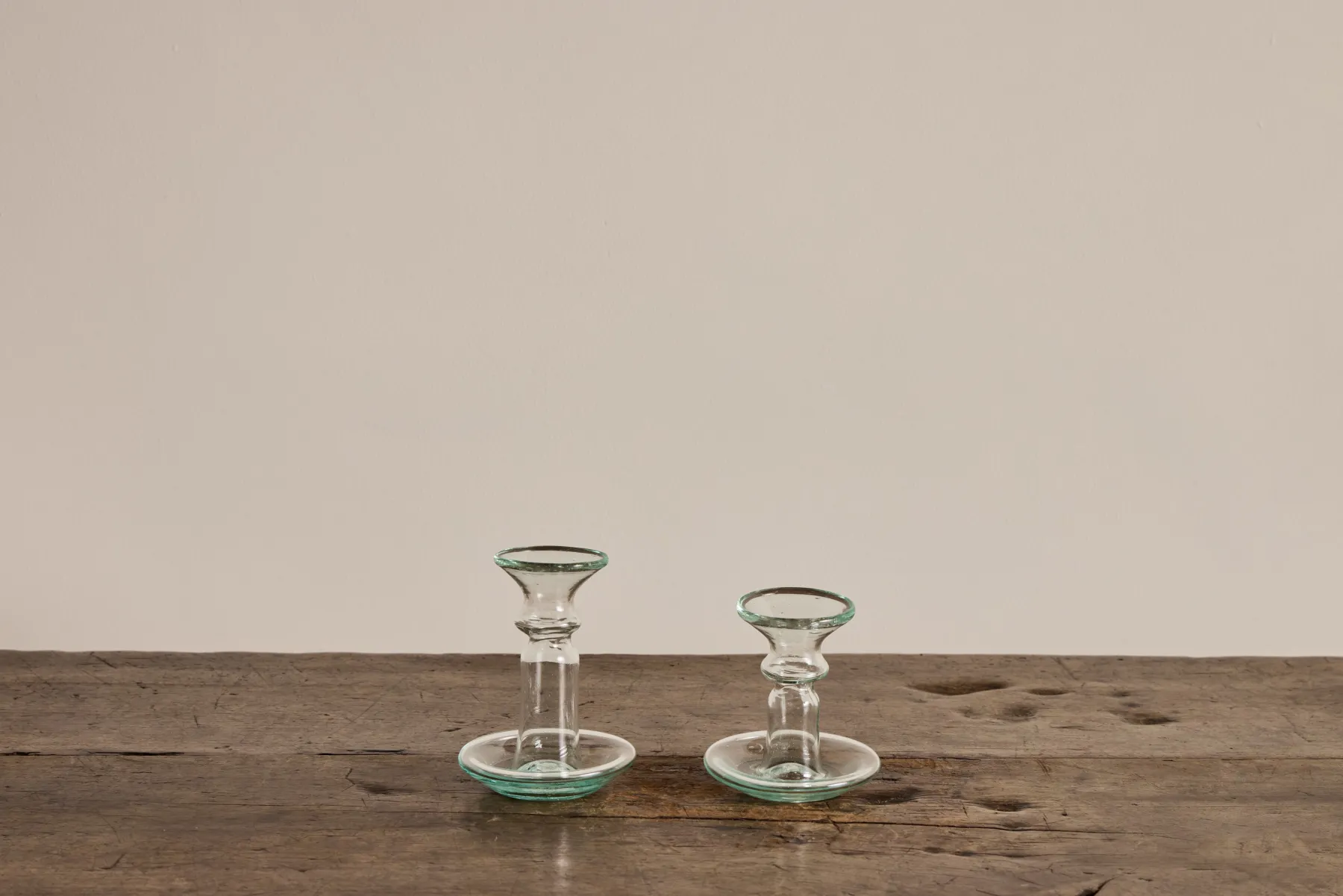 Glass Candle Holder*LA SOUFFLERIE Clearance
