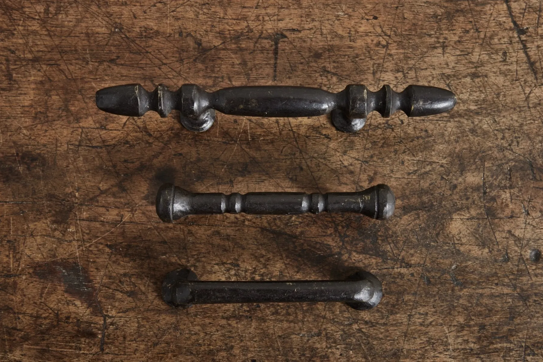 Handmade Mexican Riveted Drawer Pull, Large*HIDDEN Clearance