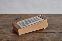Italian Beechwood Cheese Grater with Drawer*HIDDEN Clearance