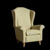 Italian Wing Back Chair*NICKEY KEHOE Fashion