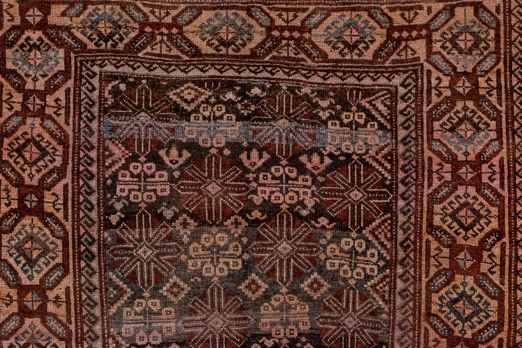 Kurdish Rug 4’7 X 8’9*VINTAGE New