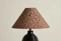 Linen Lampshade in Quercus, Aubergine*HIDDEN Discount
