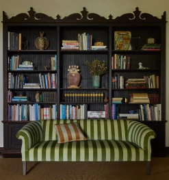 Low Back Settee, 72"*NICKEY KEHOE Fashion