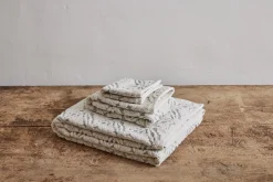 Marguerite Bath Towel in Fog*NICKEY KEHOE Hot