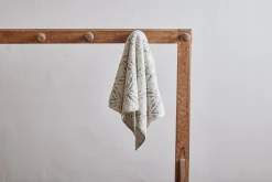 Marguerite Hand Towel in Fog*NICKEY KEHOE Hot
