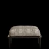 Metal Spindle Back Ottoman*NICKEY KEHOE Online