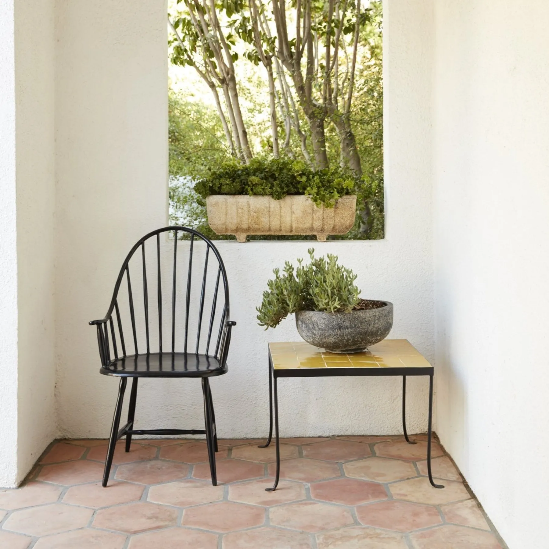 Metal Windsor Chair*NICKEY KEHOE New