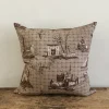 Monuments D' Egypte Pillow*NICKEY KEHOE Sale