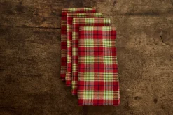 Nickey Plaid Napkins, Set of 4*HEATHER TAYLOR HOME Sale