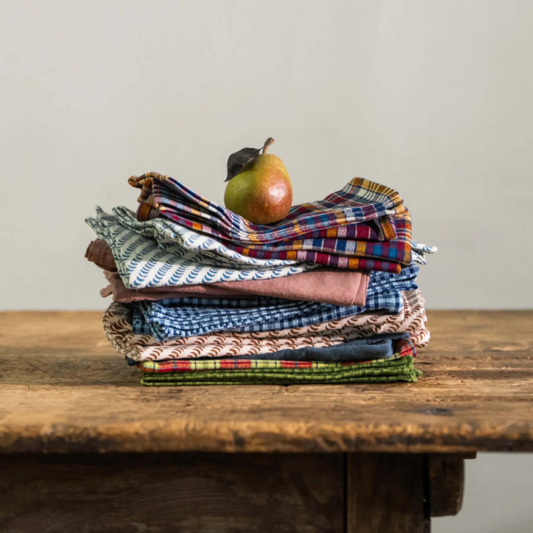 Nickey Plaid Napkins, Set of 4*HEATHER TAYLOR HOME Sale